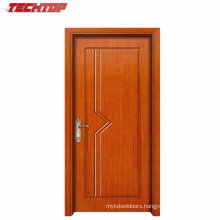 Tpw-059 Wholesale Interior MDF PVC Doors Price with Oak Color